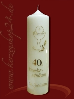 Jubiläumskerze JEK-1002